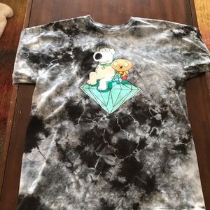 Diamond supply family guy tshirt large